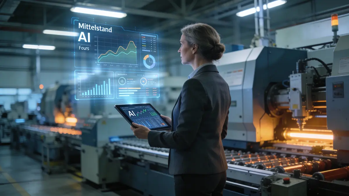 KI im Mittelstand: AI-Analyse Produktionsoptimierung