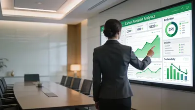 Corporate Carbon Footprint: Nachhaltigkeits-Dashboard